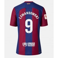 Camisa de time de futebol Barcelona Robert Lewandowski #9 Replicas 1º Equipamento 2023-24 Manga Curta